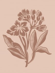 Jordnære botaniske blomster af Nikita Jariwala