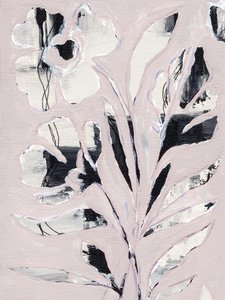 Moderne lyserødt blomstermønster af Nikita Jariwala