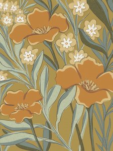 Vintage botanisk blomsterprint af Nikita Jariwala