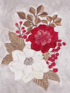 Vinterblomsterbuket af Nikita Jariwala