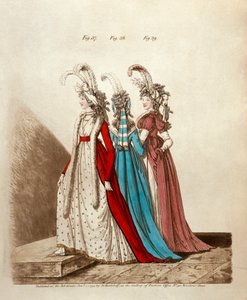 Eftermiddagskjoler, 1795 af Niklaus von Heideloff
