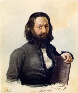 Portræt af Decembrist Alexander W. Poggio 1798-1873, 1837