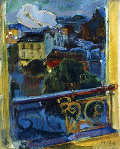 Paris, Montparnasse om natten, ca. 1905 (olie på lærred)