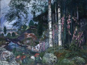 Rævehandsker af Nikolai Astrup