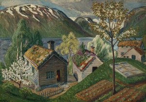 Mistbenken (Koldramme) af Nikolai Astrup