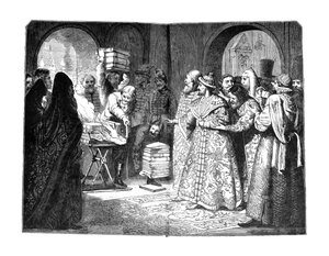Zar Fjodor III brændte de russiske adelsbøger 1682, 1880