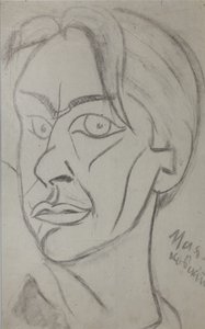 Digteren Vladimir Majakovskij 1893-1930, 1913.