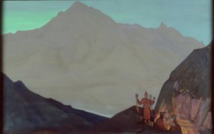 N.K.Roerich, Chenrezig, Vesttibet af Nikolai Konstantinowitsch Roerich