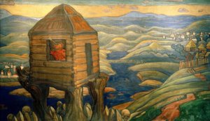 N.K. Roerich, røvernattergal af Nikolai Konstantinowitsch Roerich