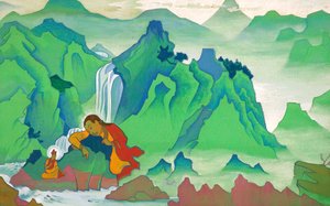 Padma Sampai, ೧೯೨೪. af Nikolai Konstantinowitsch Roerich