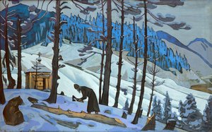 Sankt Sergius bygmesteren, 1925.