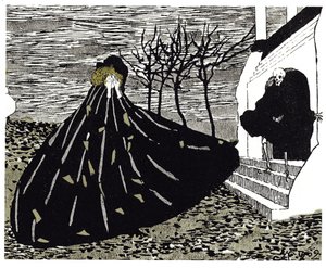 Efterårsillustration til Magasinet Mir Iskusstva, 1902