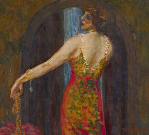 Portræt af Evfimia Nosova, født Ryabushinskaya 1881-1960