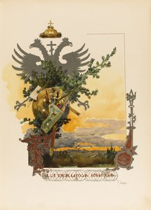 Illustration til storhertugen, tsar- og kejserjagten i Rusland af N. Kutepov, 1896