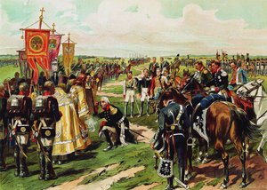 Marschall Mikhail Kutuzov før slaget ved Borodino, 1912
