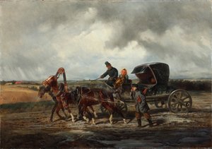 På vej til tandtrækkeren, 1873