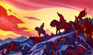 Alexander Nevsky af Nikolai Konstantinowitsch Roerich