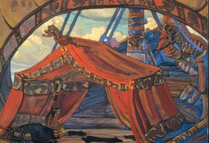 Wagner, Tristan / Roerichs scene af Nikolai Konstantinowitsch Roerich