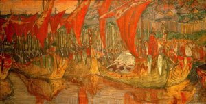 Vladimirs tur til Korsun af Nikolai Konstantinowitsch Roerich