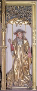 Isenheim-altertavlen, Saint Hieronymus, ca. 1490 (guldmaling på træ)