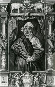 Abu l-Hasan Ali, også kaldet Muley Hacén, 1535 af Nikolaus van der Horst