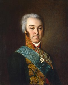 Portræt af grev Nikolai Petrovich Sheremetev 1751-1809, 1800-tallet