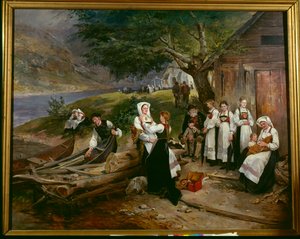 På Kirkens Grund af Nils Bergslien