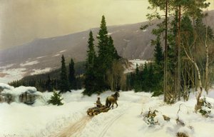 Vinter af Nils Hansteen