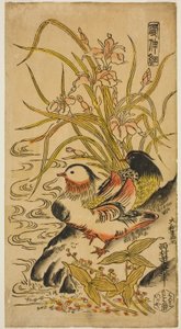 Mandarin Ducks, fra serien "Kashinsai"