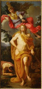 Apollo kronet af Minerva ...