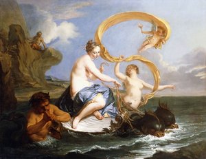 Galateas triumf, ca. 1727 af Noel-Nicholas Coypel