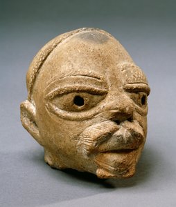 Hoved (terracotta) af Nok Culture