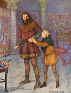 Illustration til historier fra Shakespeare (farvelitografi)