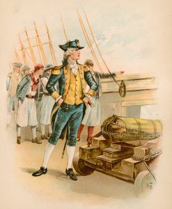 John Paul Jones, første kaptajn for den amerikanske flåde