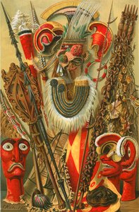Polynesisk kultur: våben og design
