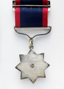 Indian Order of Merit, Military Division, tildelt Havildar Biaz, The Queen