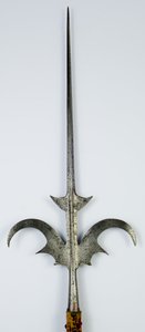 Corsesca, c.1600-20 (stål, messing og træ med moderne fløjl) af Northern Italian School
