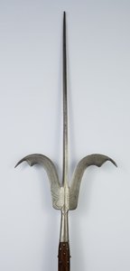 Friuli Spear, ca. 1600-20 (stål og træ) af Northern Italian School