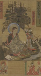 Ksitigarbha og Bodhisattva, Song-dynastiet, slutningen af det 10.-begyndelsen af det 11. århundrede (blæk, farve og guld på silke)