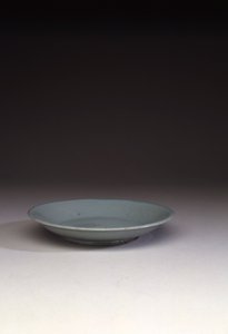 Sjælden Ruyao lavvandet fad (keramik) (se også 466677)