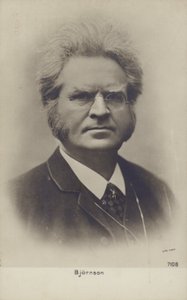 Bjornstjerne Bjornson (1832-1910), norsk nobelprisvindende forfatter