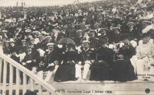 Dignatorer ser de olympiske lege i 1906, Athen af Norwegian Photographer