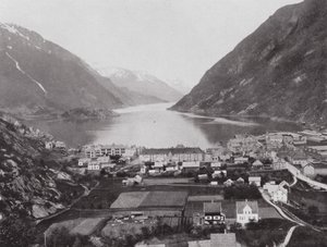 Odda (s/h-foto) af Norwegian Photographer