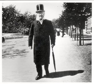 Henrik Ibsen (1828-1906) i Oslo, 1896