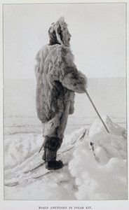 Roald Amundsen i polardragt, fra 