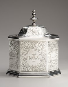 Tebeholder, 1845 af Obadiah Rich