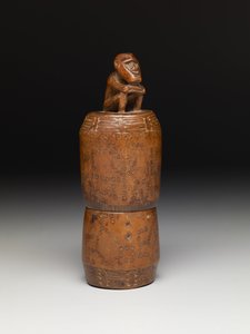 Ceremoniel kalkbeholder (ahumama) af Oceanic Oceanic