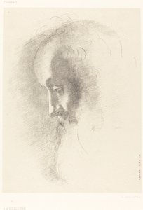 A La Vieillesse (Til alderdom) af Odilon Redon