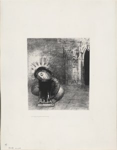 A Long Chrysalis, the Color of Blood, plade 2 af 6 af Odilon Redon