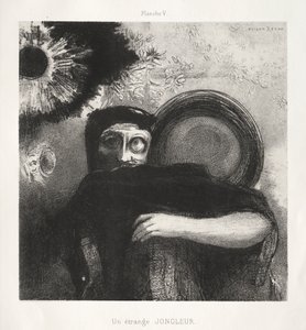 En mærkelig jonglør af Odilon Redon